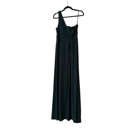 BHLDN Brixen Dress Dark Emerald - Size 16 - Picture 11 of 12